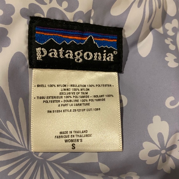 Patagonia, periwinkle blue down vest. Reduced to 50% for this weekend - Picture 8 of 8